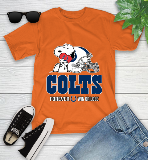 NFL The Peanuts Movie Snoopy Forever Win Or Lose Football Indianapolis Colts 109