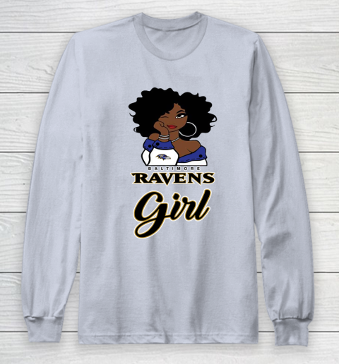 Baltimore Ravens Girl NFL Long Sleeve T-Shirt 6