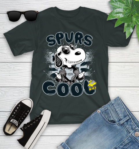 NBA Basketball San Antonio Spurs Cool Snoopy Shirt Youth T-Shirt 5