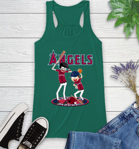 MLB Los Angeles Angels Rick And Morty Baseball 43