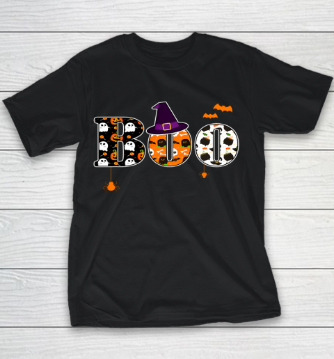 Boo Halloween Costume Witch Youth T-Shirt