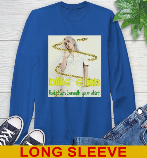 Billie Eilish Gold Chain Beneath Your Shirt 66