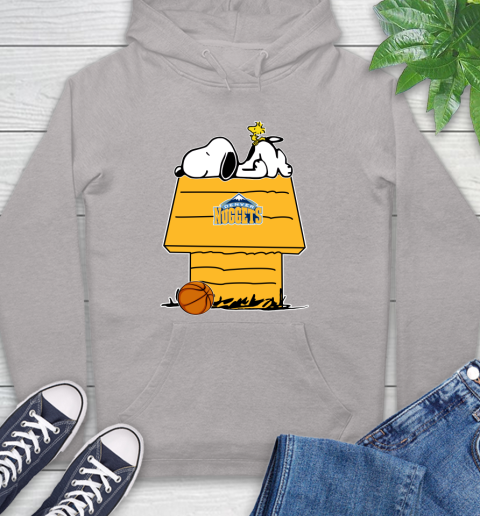 Denver Nuggets NBA Basketball Snoopy Woodstock The Peanuts Movie Hoodie 12