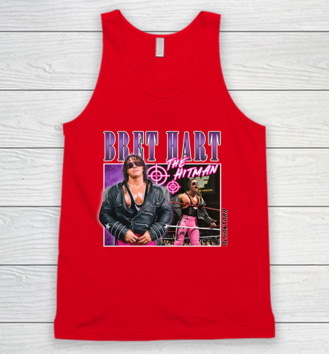 Bret Hart The Hitman Tank Top 5