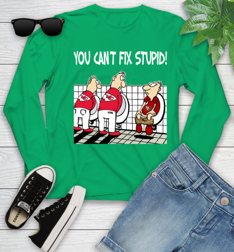 You Can't Fix Stupid Funny Kansas City Chiefs NFL Shirts 118