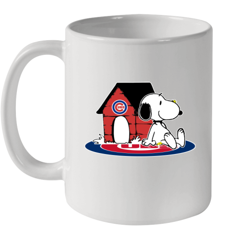 MLB Baseball Chicago Cubs Snoopy The Peanuts Movie Shirt Ceramic Mug 11oz