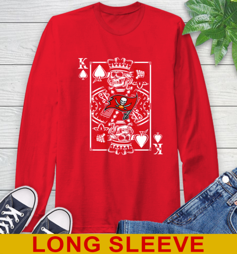 Tampa Bay Buccaneers NFL Football The King Of Spades Death Cards Shirt Long Sleeve T-Shirt 12