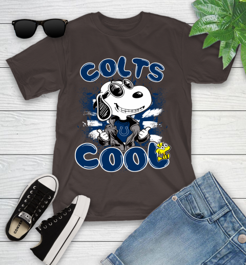 NFL Football Indianapolis Colts Cool Snoopy Shirt Youth T-Shirt 6