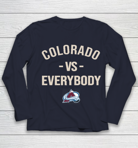Colorado Avalanche Vs Everybody Youth Long Sleeve 2