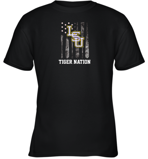 LSU Tigers Baseball Nation Apparel Youth T-Shirt