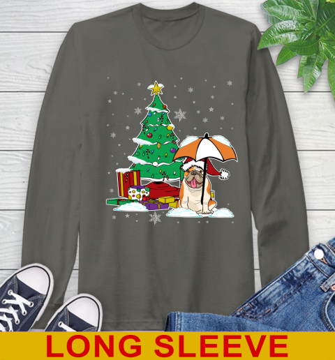 Bulldog Christmas Dog Lovers Shirts 64
