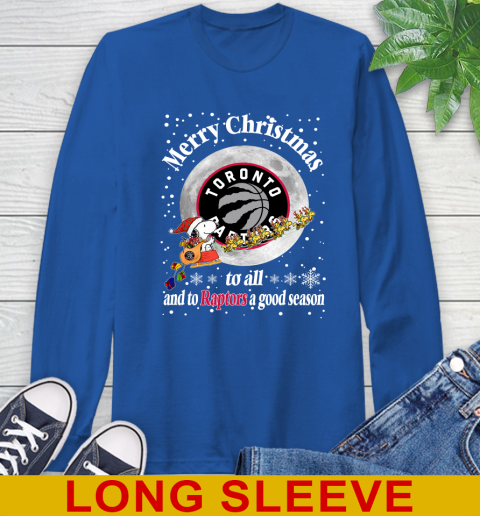 Toronto Raptors Merry Christmas To All And To Raptors A Good Season NBA Basketball Sports Long Sleeve T-Shirt 11