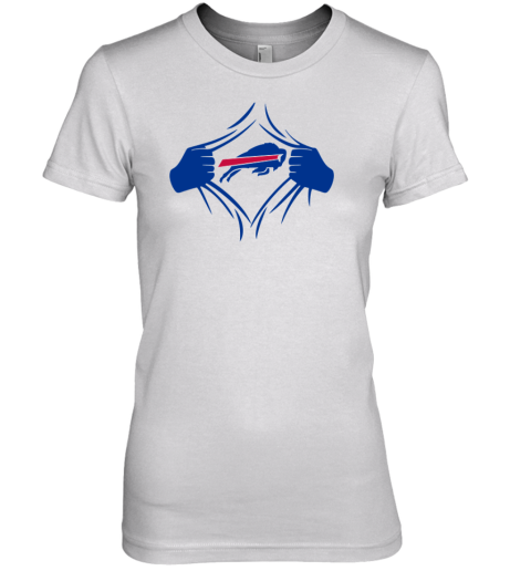 Buffalo Bills Superman Premium Women's T-Shirt