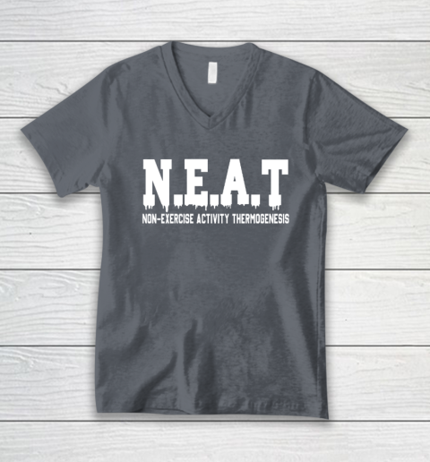 Non Exercise Activity thermogenesis V-Neck T-Shirt 3