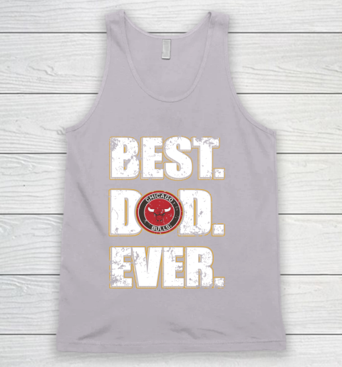 NBA Chicago Bulls Basketball Best Dad Ever Family Shirt Tank Top 3