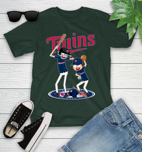 MLB Minnesota Twins Rick And Morty Baseball 107
