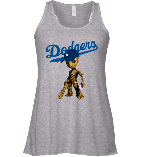 Nike Athletic (MLB Los Angeles Dodgers) Men's Sleeveless Pullover Hoodie