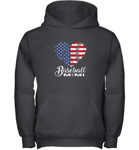 Baseball Mimi Shirt Mother's Day Gifts Youth Hoodie