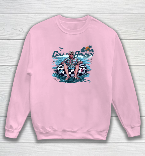 Funny Trump Shirt Gulf Of Us America Est 2025 Sweatshirt 5