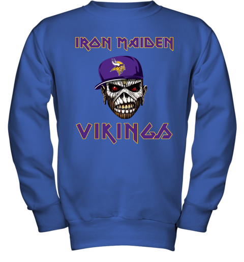 NFL Iron Man Minnesota Vikings Long Sleeve T-Shirt - Rookbrand