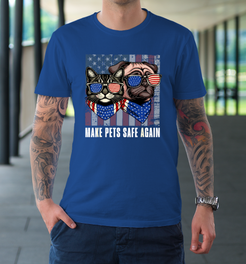 Make Pets Safe Again Trump Harris Debate Eating The Dogs Cat T-Shirt 7