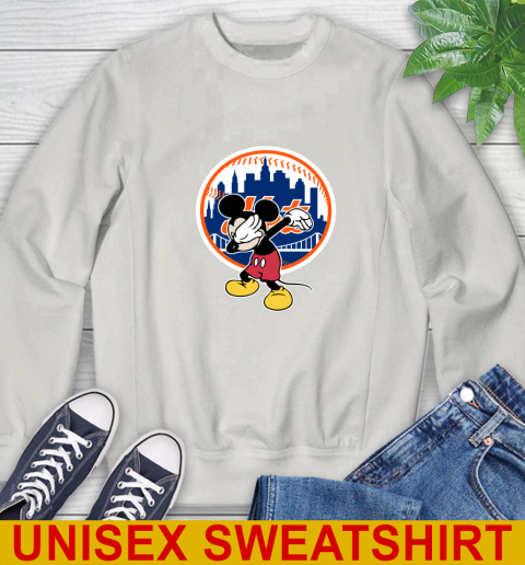 New York Mets MLB Baseball Dabbing Mickey Disney Sports Sweatshirt 12