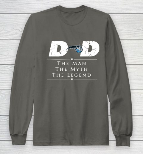 Orlando Magic NBA Basketball Dad The Man The Myth The Legend Long Sleeve T-Shirt 5