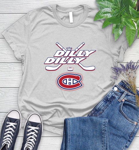NHL Montreal Canadiens Dilly Dilly Hockey Sports Women's T-Shirt