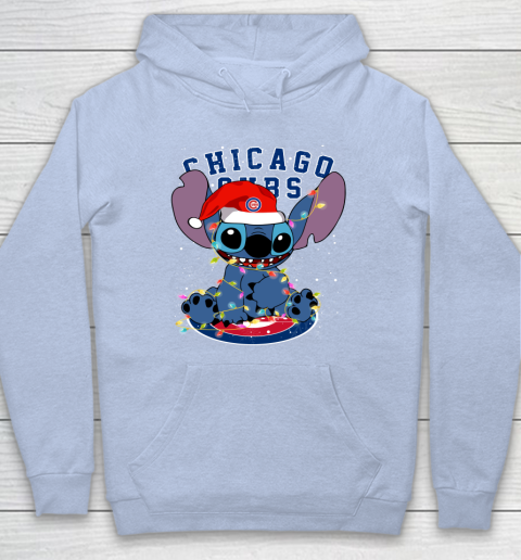 Chicago Cubs MLB noel stitch Baseball Christmas Hoodie 5