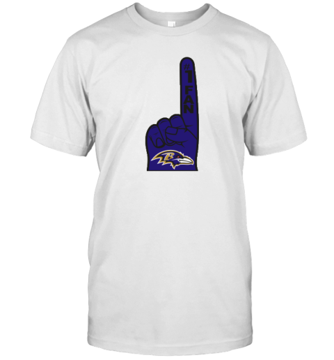 Baltimore Ravens Number 1 Fan T-Shirt