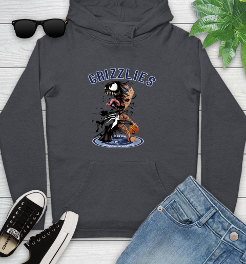 NBA Memphis Grizzlies Basketball Venom Groot Guardians Of The Galaxy Youth Hoodie 8