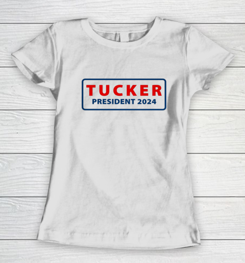 Tucker for President 2024 Tucker Carlson 2024 Women's T-Shirt