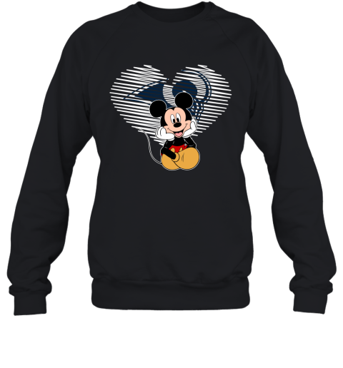 NFL Los Angeles Rams The Heart Mickey Mouse Disney Football T Shirt GmwFGFTZ47l sweatshirt 35 95 151514 front black