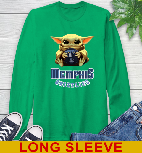 NBA Basketball Memphis Grizzlies Star Wars Baby Yoda Shirt 64