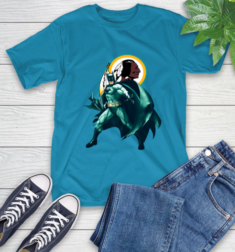 NFL Batman Football Sports Washington Redskins T-Shirt 8