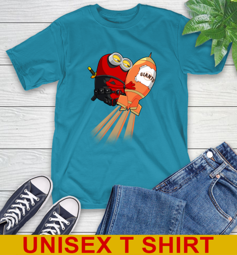 MLB Baseball San Francisco Giants Deadpool Minion Marvel Shirt T-Shirt 9
