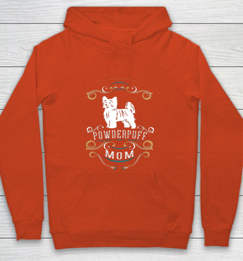 Dog Mom Shirt Powderpuff Mom Chinese Crested Dog Youth Hoodie 3