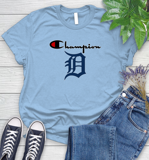MLB Baseball Detroit Tigers Champion Shirt Women's T-Shirt 6