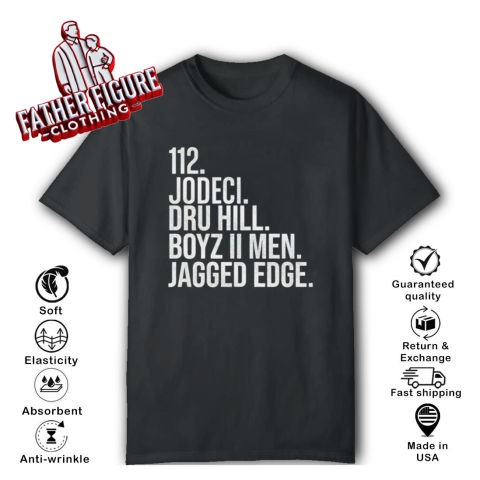 112 Jodeci Dru Hill Boyz II Men Jagged Edge T-Shirt