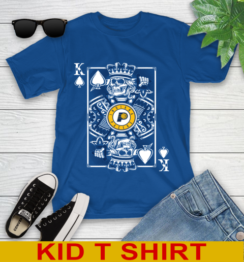 Indiana Pacers NBA Basketball The King Of Spades Death Cards Shirt Youth T-Shirt 10