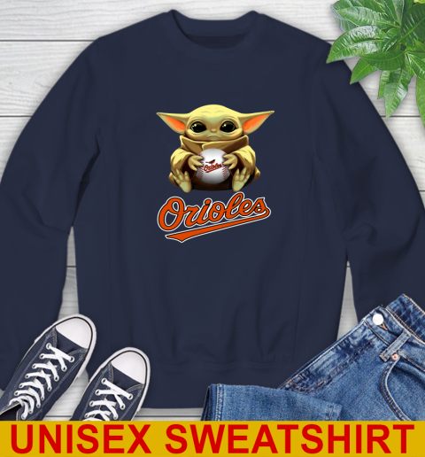 MLB Baseball Baltimore Orioles Star Wars Baby Yoda Shirt 27
