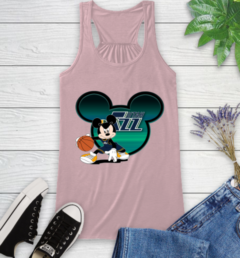 NBA Utah Jazz Mickey Mouse Disney Basketball Racerback Tank 11