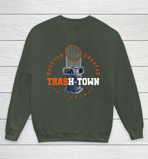 Trash Town Houston Cheated Youth Sweatshirt 8