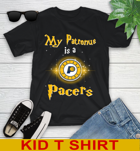 NBA Basketball Harry Potter My Patronus Is A Indiana Pacers Youth T-Shirt