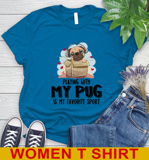 Playing with my pug is my favorite sport 77