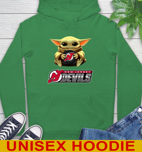 NHL Hockey New Jersey Devils Star Wars Baby Yoda Shirt 20