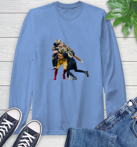 Sprint Football San Francisco 49ers And New Orleans Saints Shirts 69