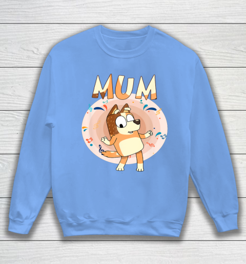Bluey Dad Mom Funny Family Mother's Day Sweatshirt 9