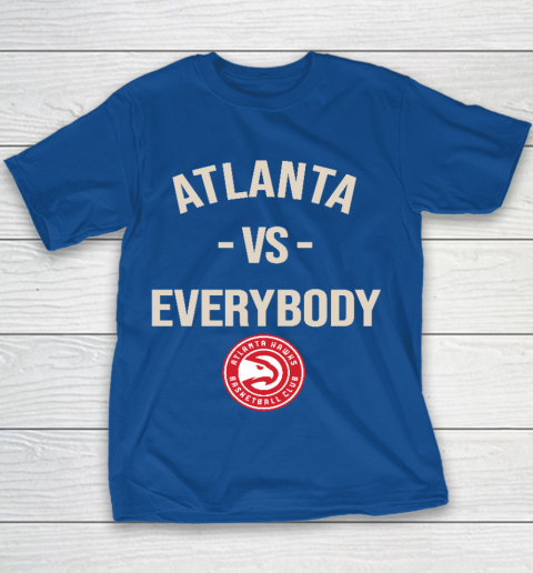 Atlanta Hawks Vs Everybody Youth T-Shirt 6