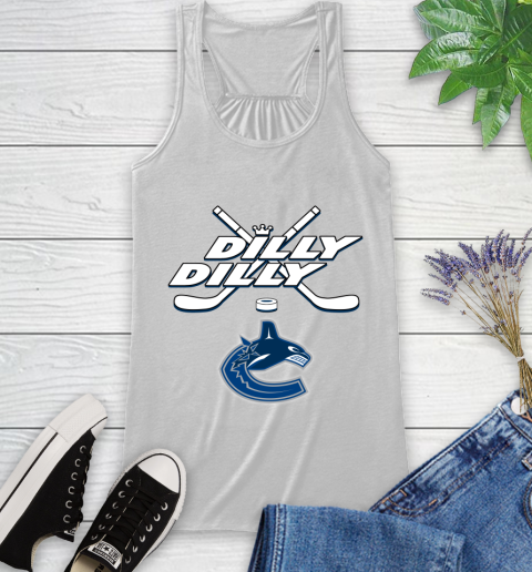 NHL Vancouver Canucks Dilly Dilly Hockey Sports Racerback Tank